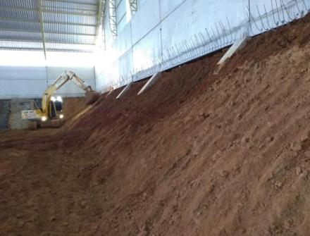 RAMPEAMENTO AOS ARREDORES DE SILOS